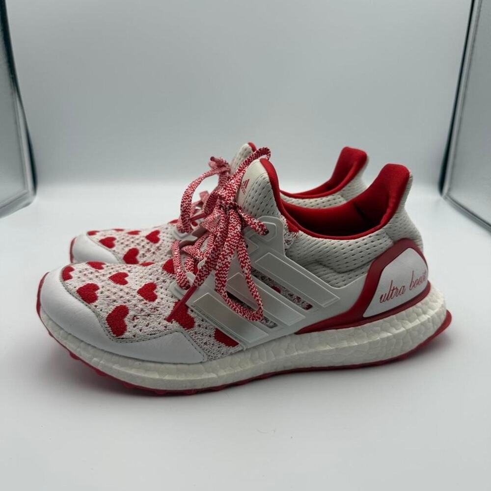 Adidas Ultraboost 1.0 Love Running Womens Size 7.5 Scarlet Red JR5845 No box